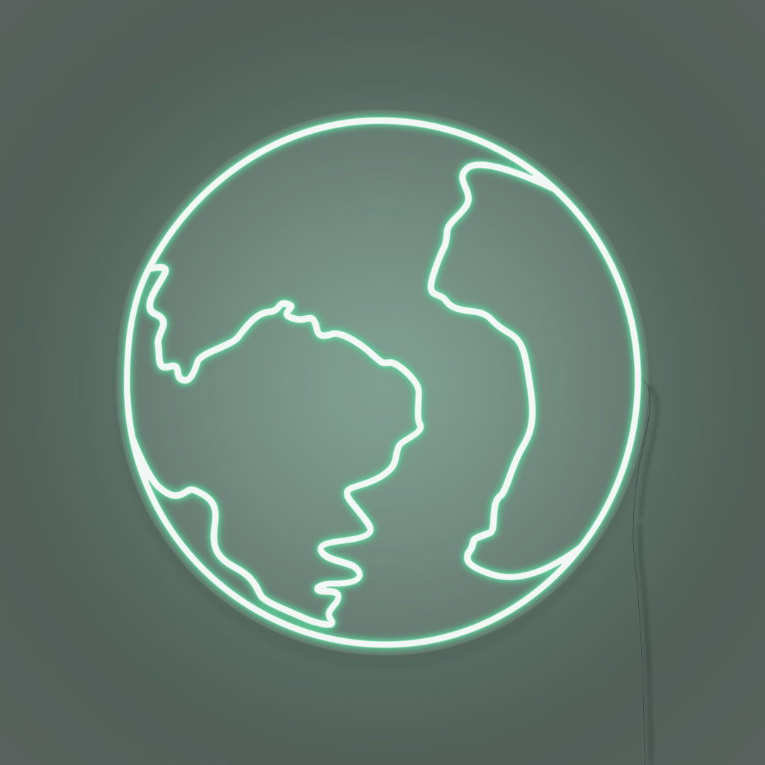 The Earth LED Neon Sign