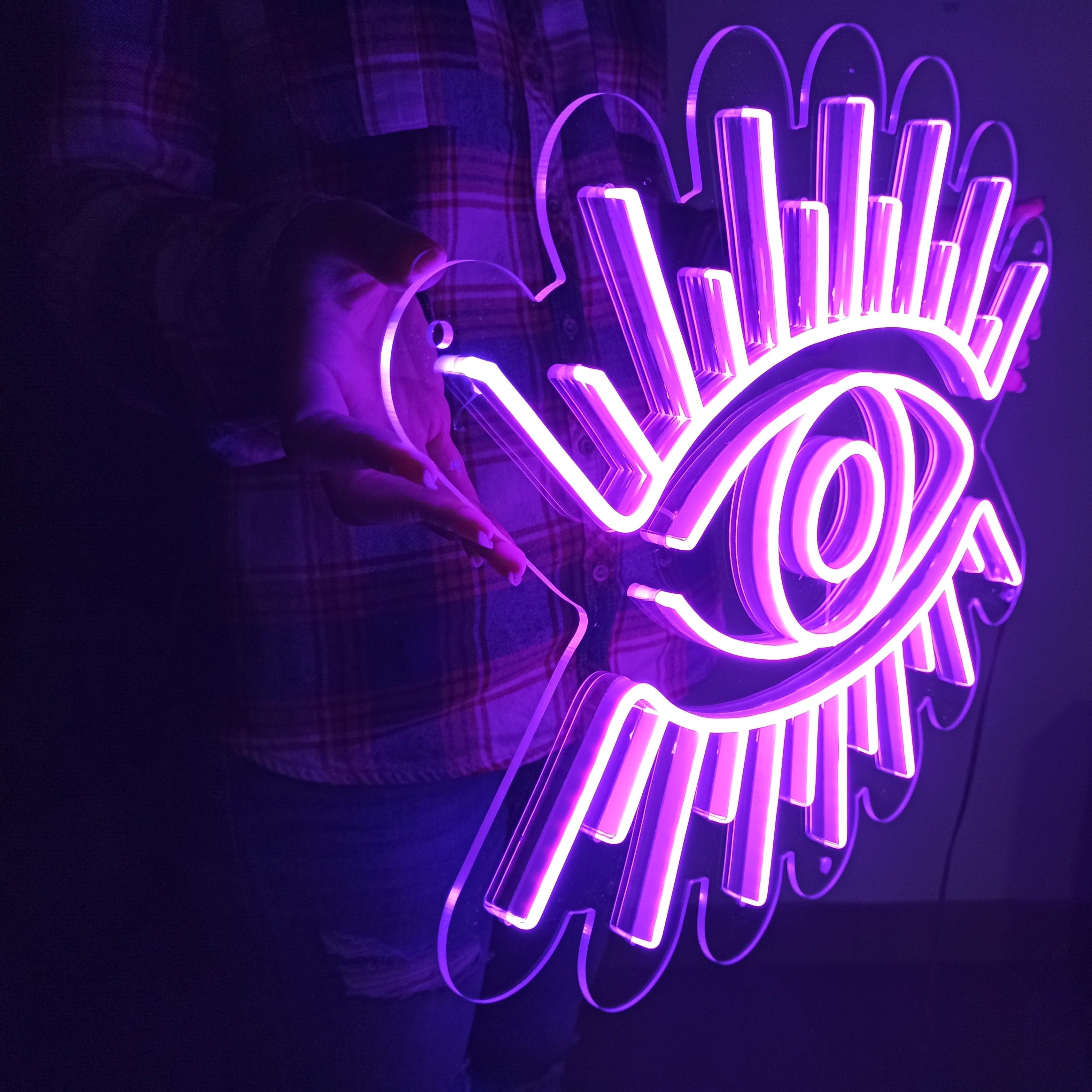 All-seeing Eye Neon Aesthetic Light LED Neon Sign