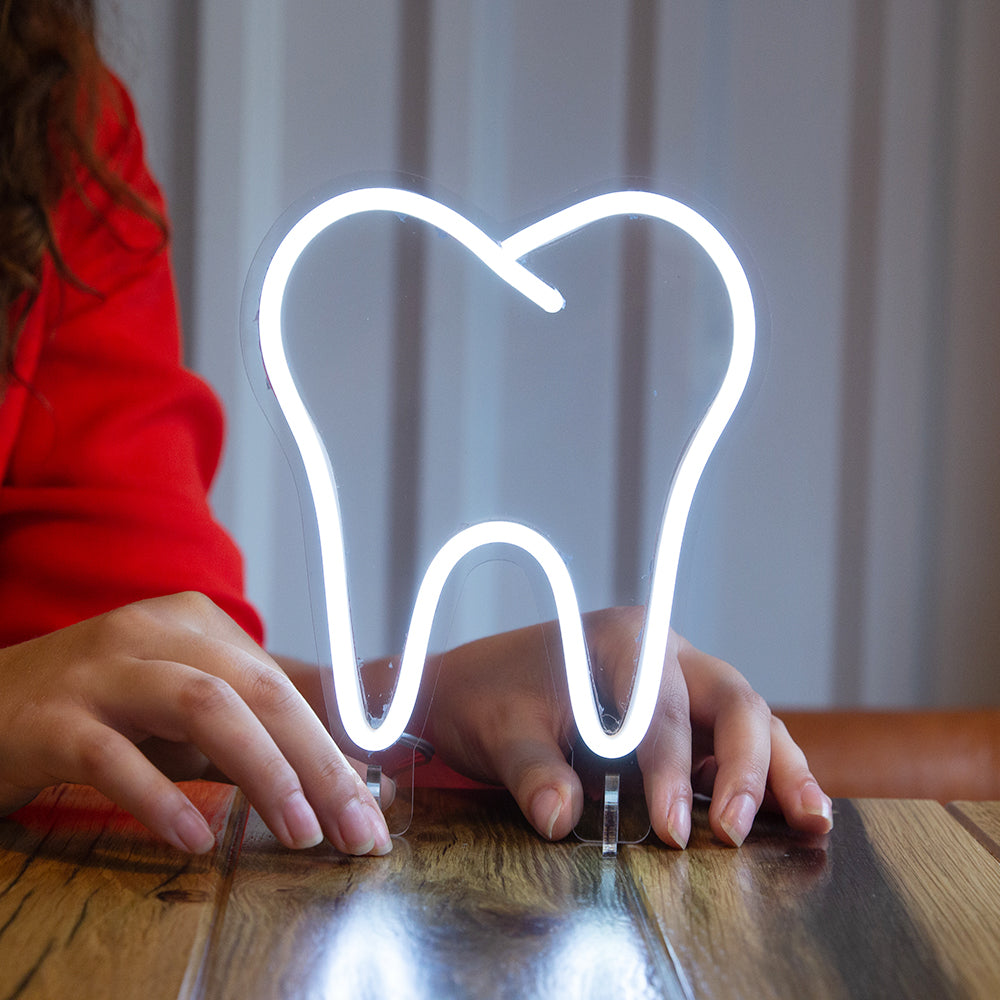 Tooth Mini Neon Led Sign