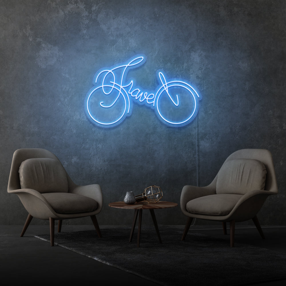 Travel Bike Customized Neon Lighting