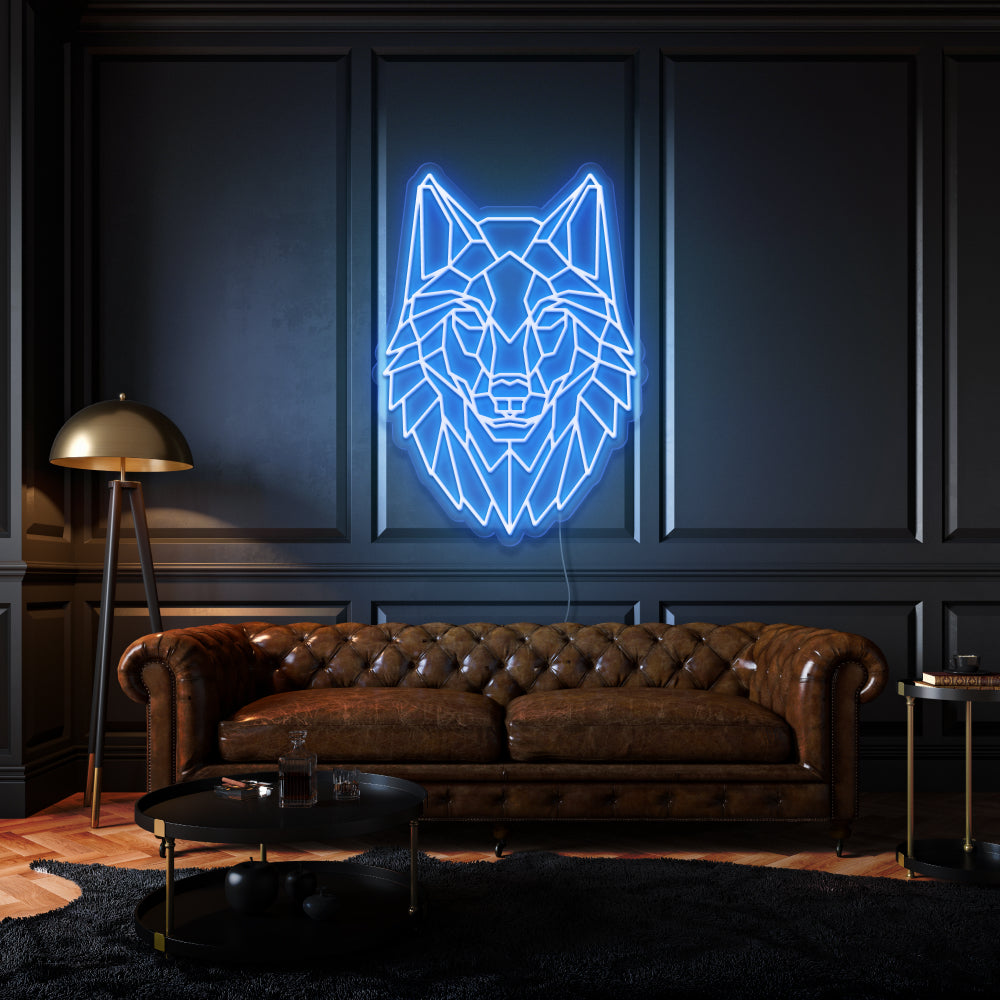 Wolf LED Neon Sign