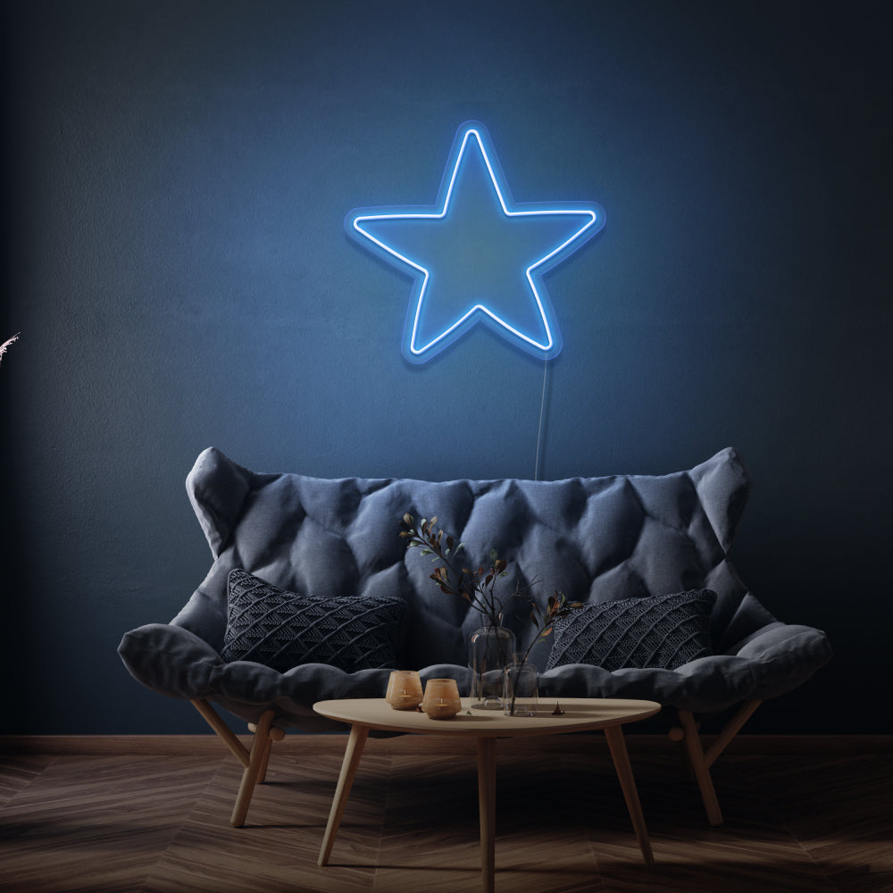 Star Neon Room Light