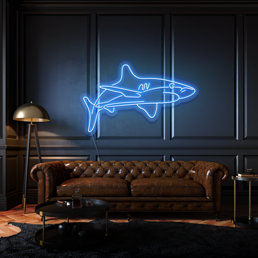 Tiger Shark LED Neon Sign