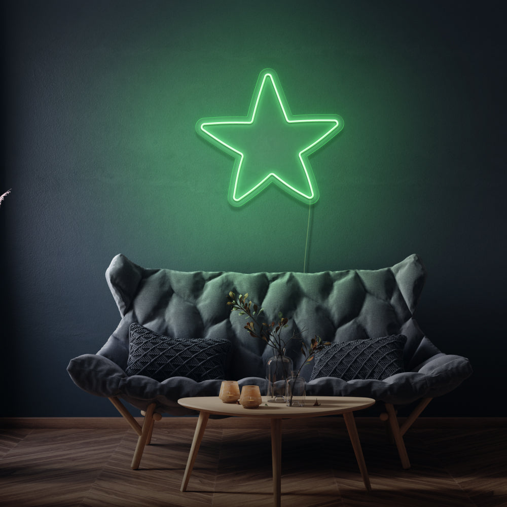 Star Neon Room Light