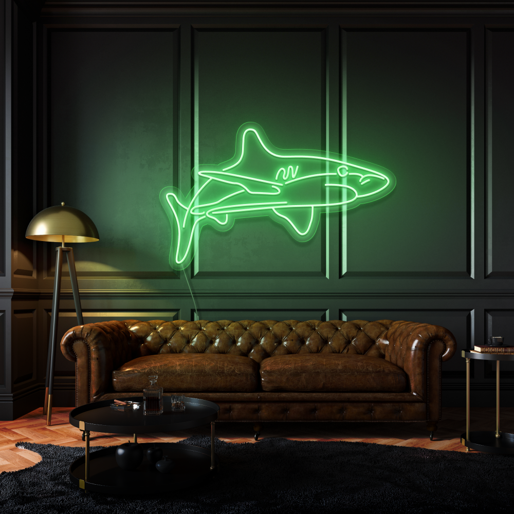 Tiger Shark LED Neon Sign