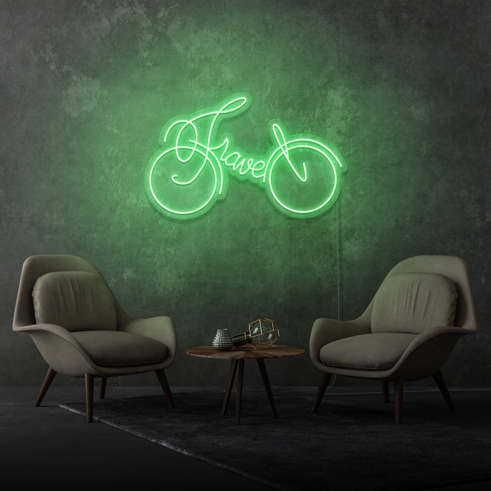 Travel Bike Customized Neon Lighting