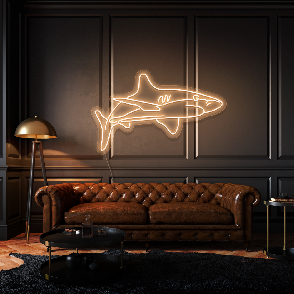 Tiger Shark LED Neon Sign