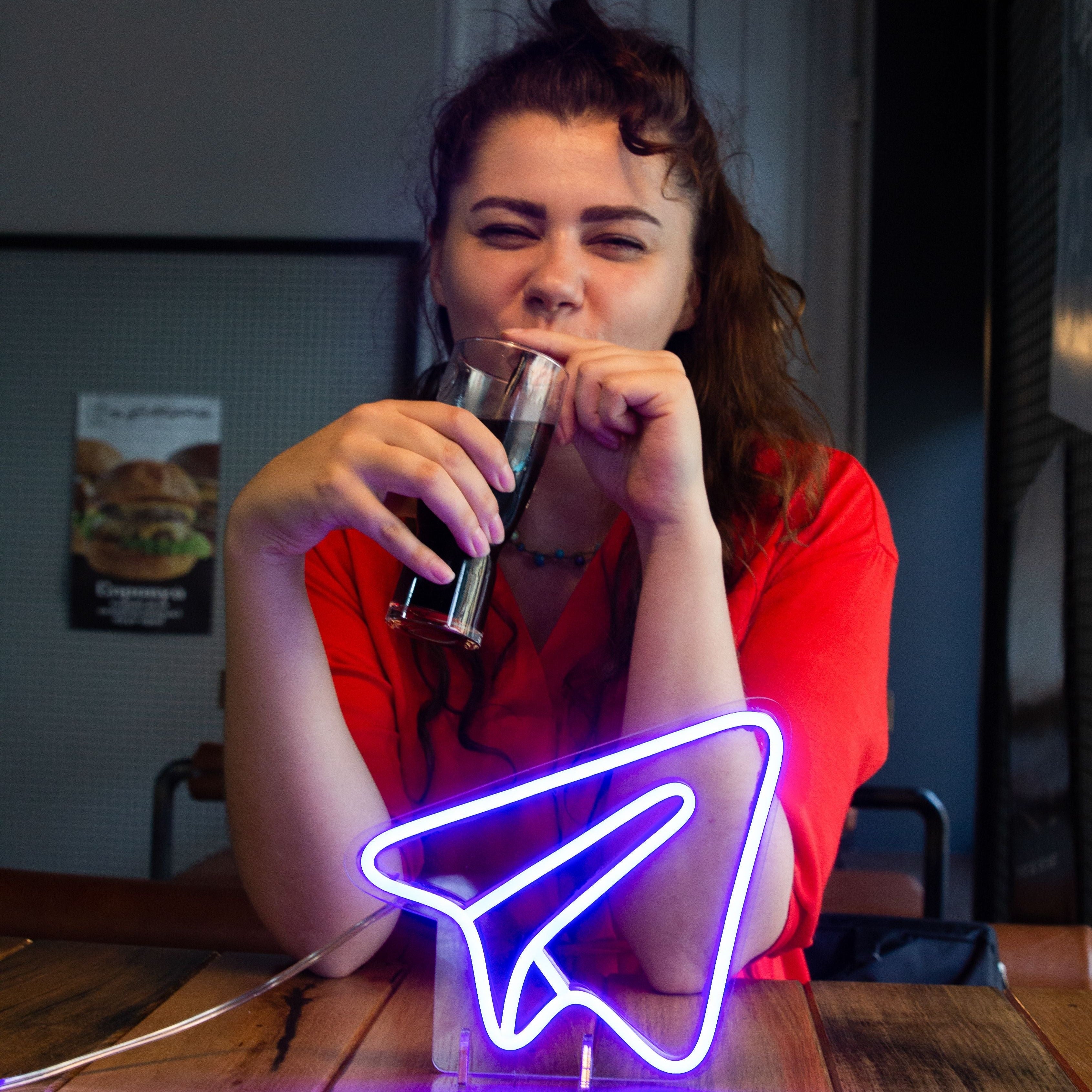 Telegram Sign Mini Neon LED Sign
