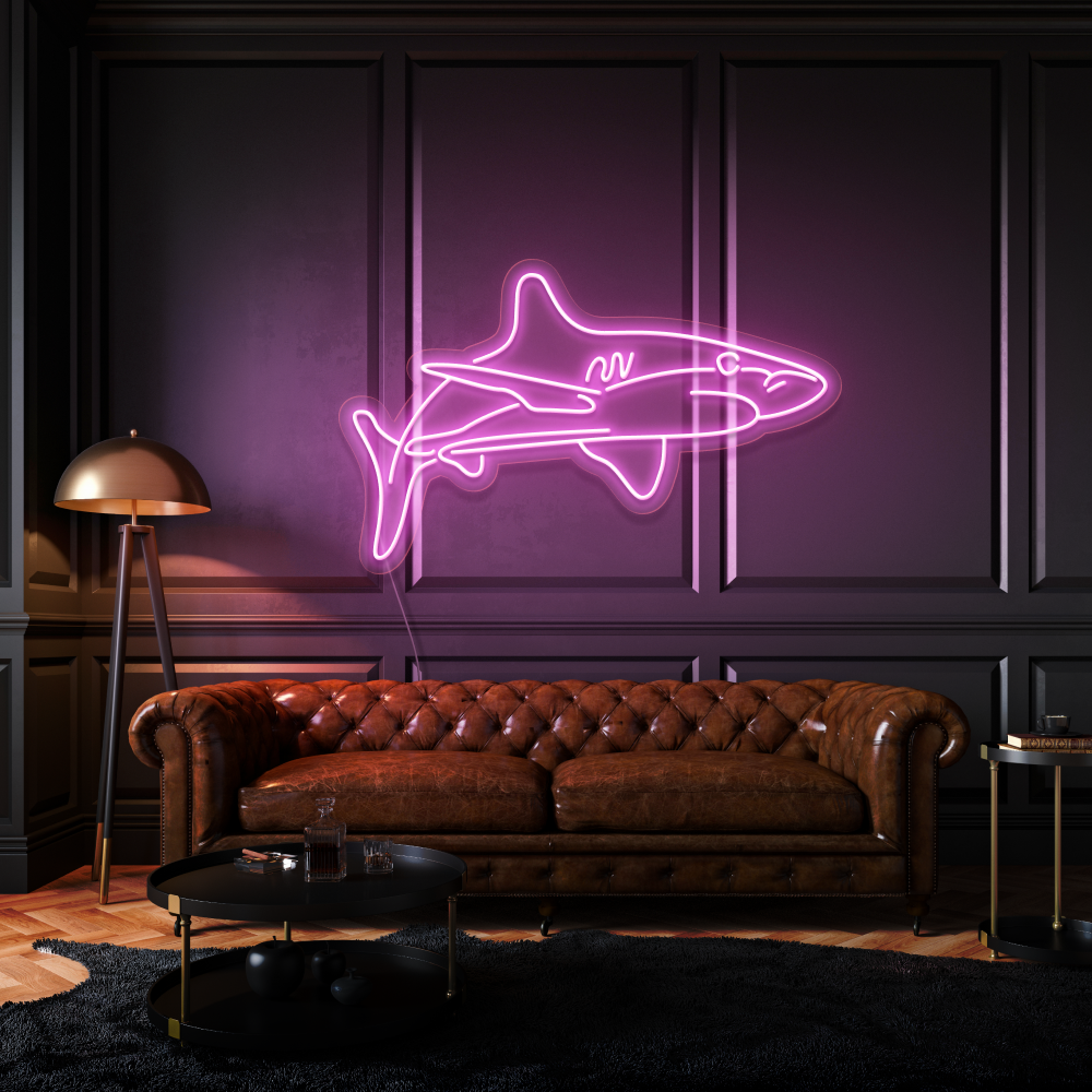 Tiger Shark LED Neon Sign