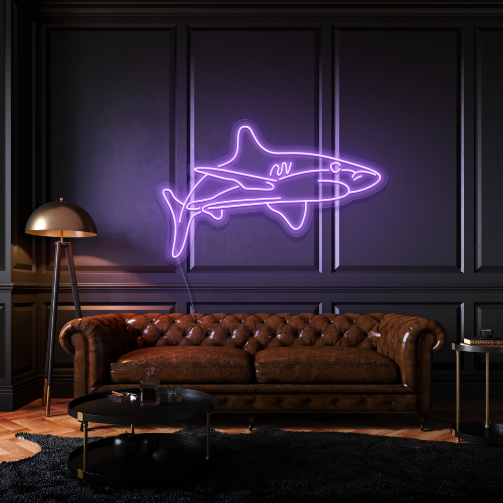 Tiger Shark LED Neon Sign