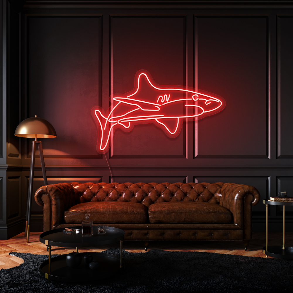 Tiger Shark LED Neon Sign