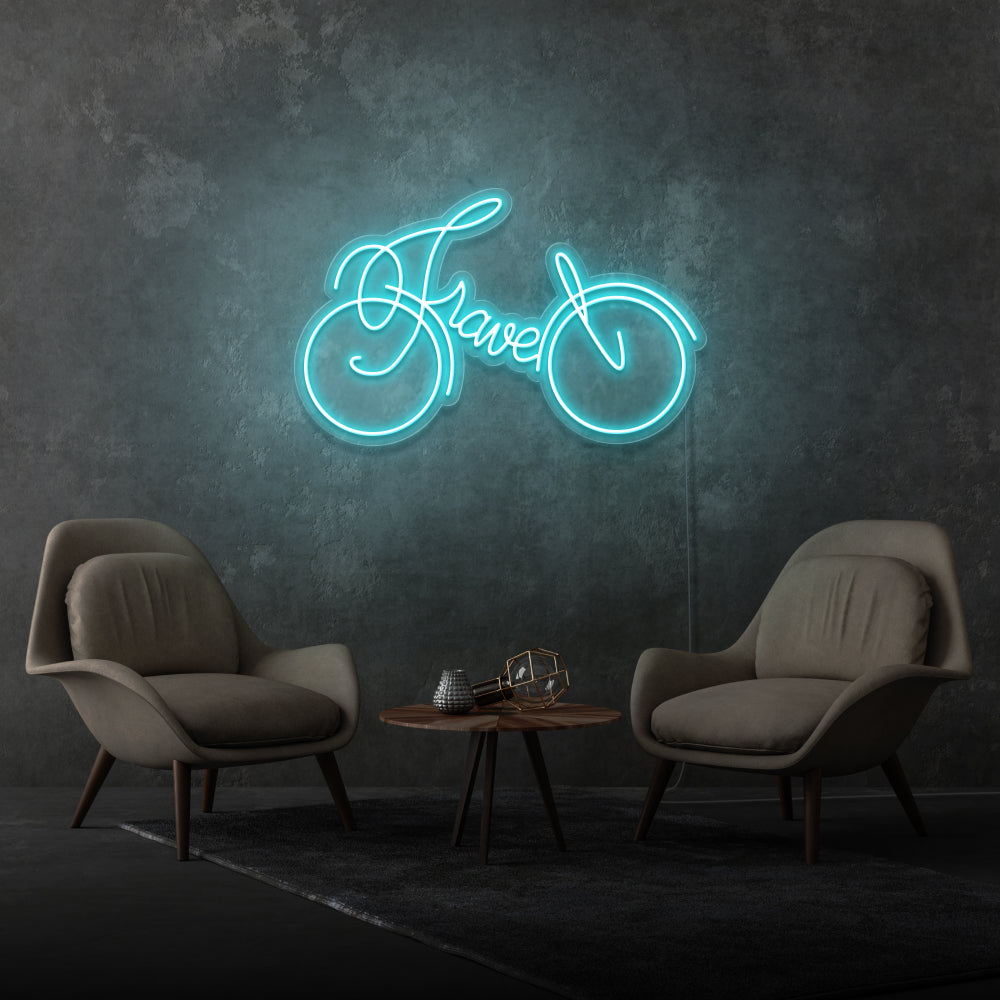 Travel Bike Customized Neon Lighting