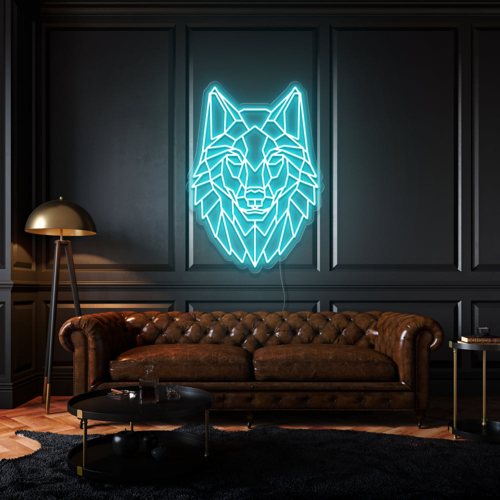 Wolf LED Neon Sign