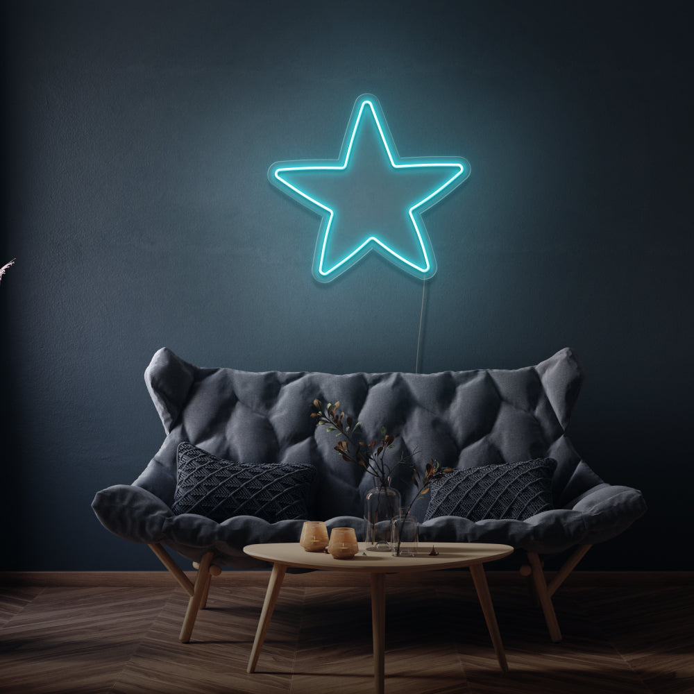 Star Neon Room Light