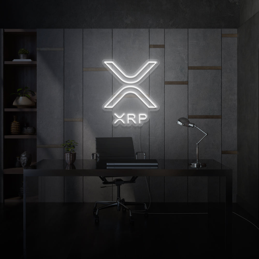 XRP Logo Neon Sign
