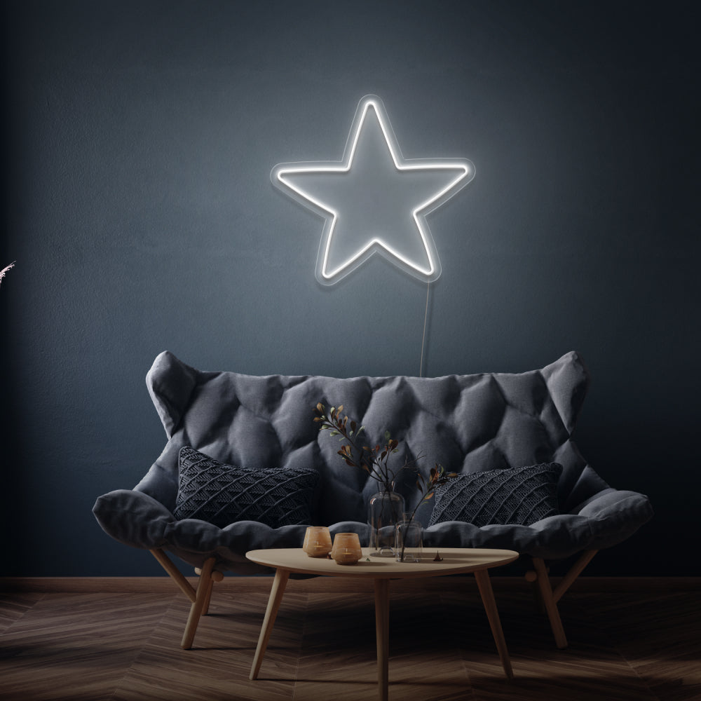 Star Neon Room Light