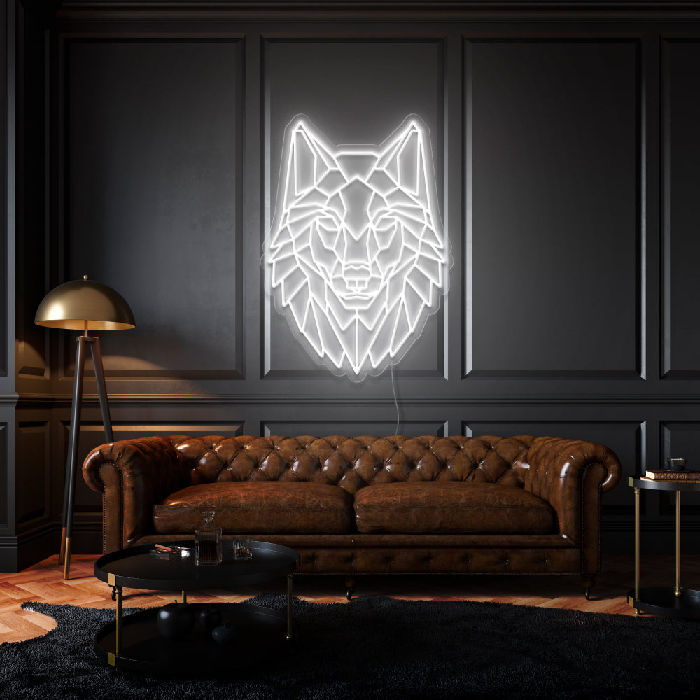 Wolf LED Neon Sign