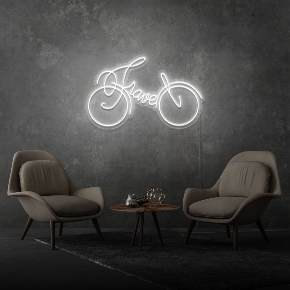 Travel Bike Customized Neon Lighting