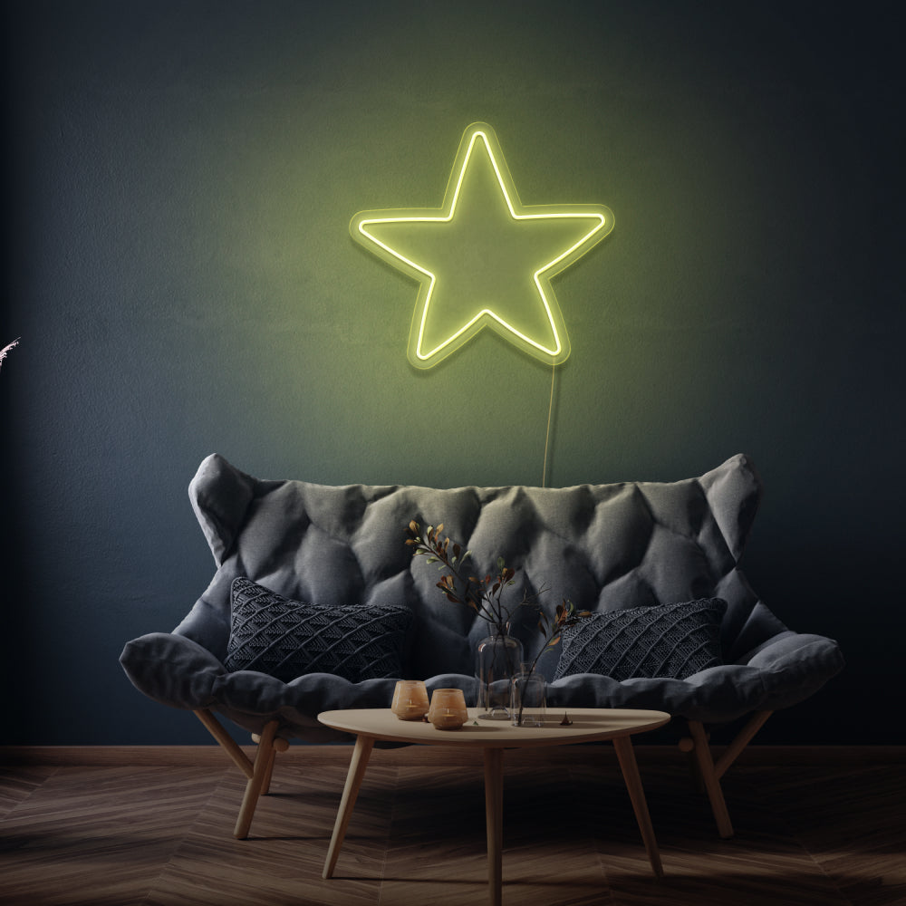 Star Neon Room Light