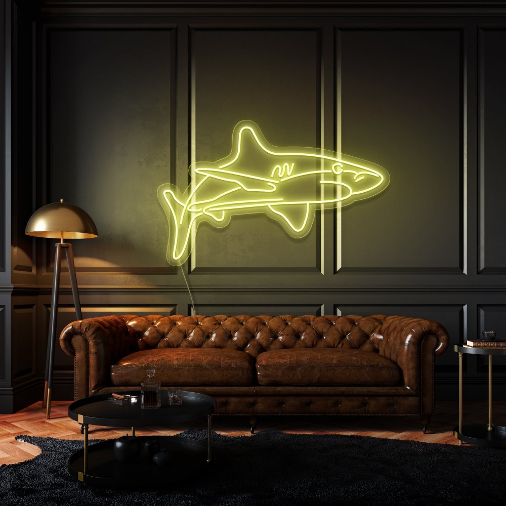 Tiger Shark LED Neon Sign
