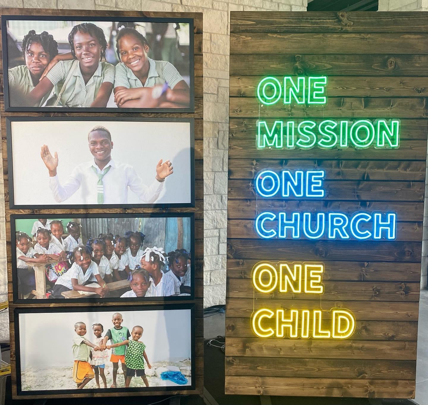 Neon Signage for the non-profit Mission of Hope