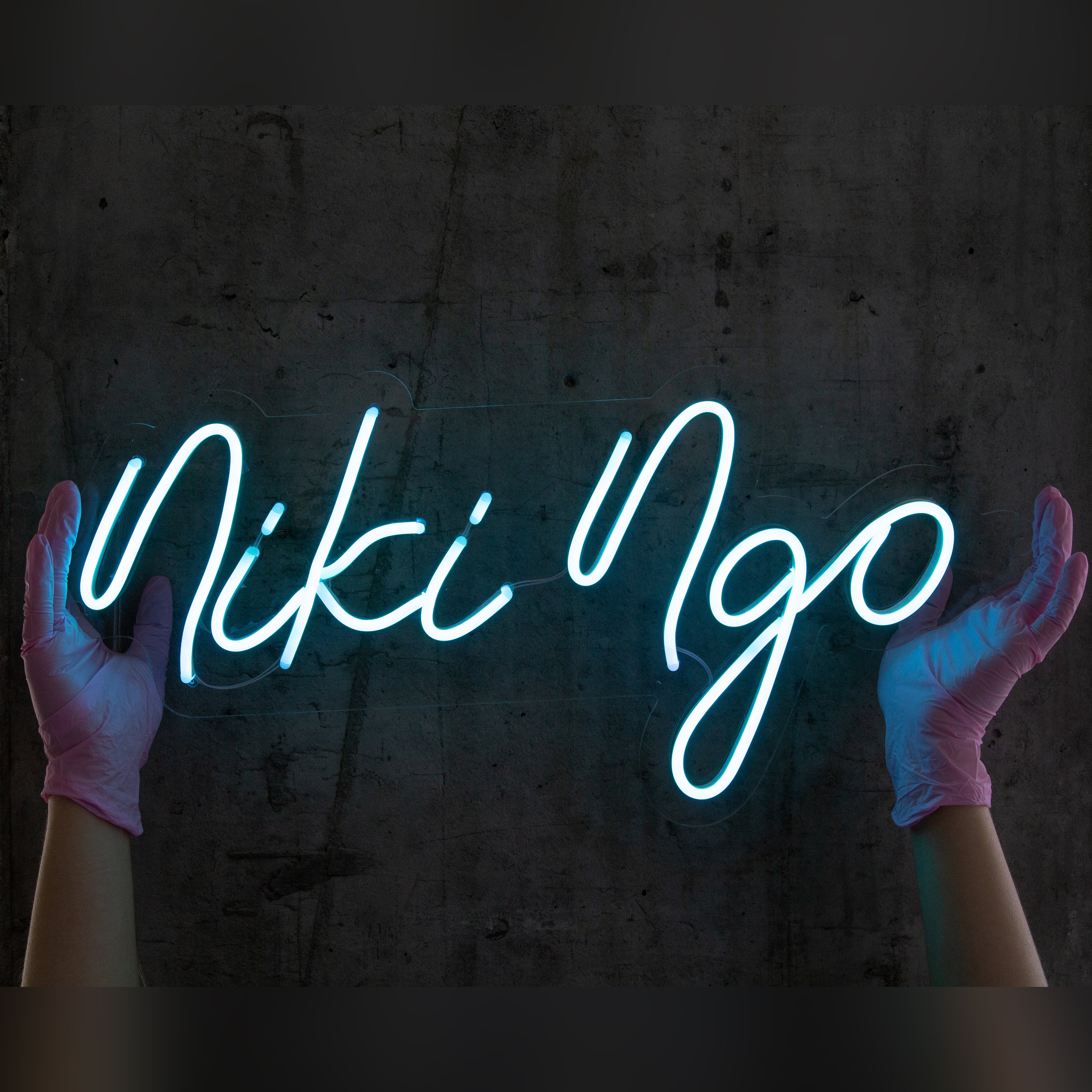 Neon Sign "Niki ngo"