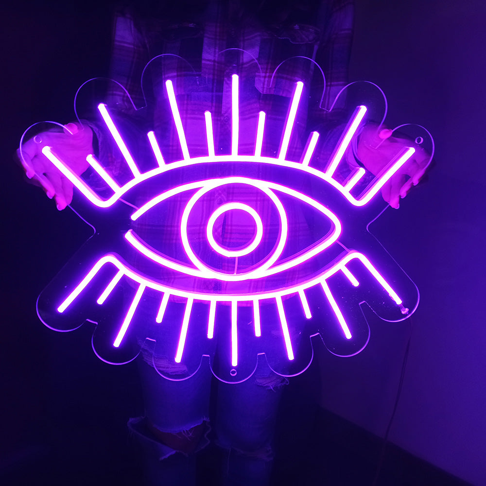 Neon sign "All-seeing Eye "