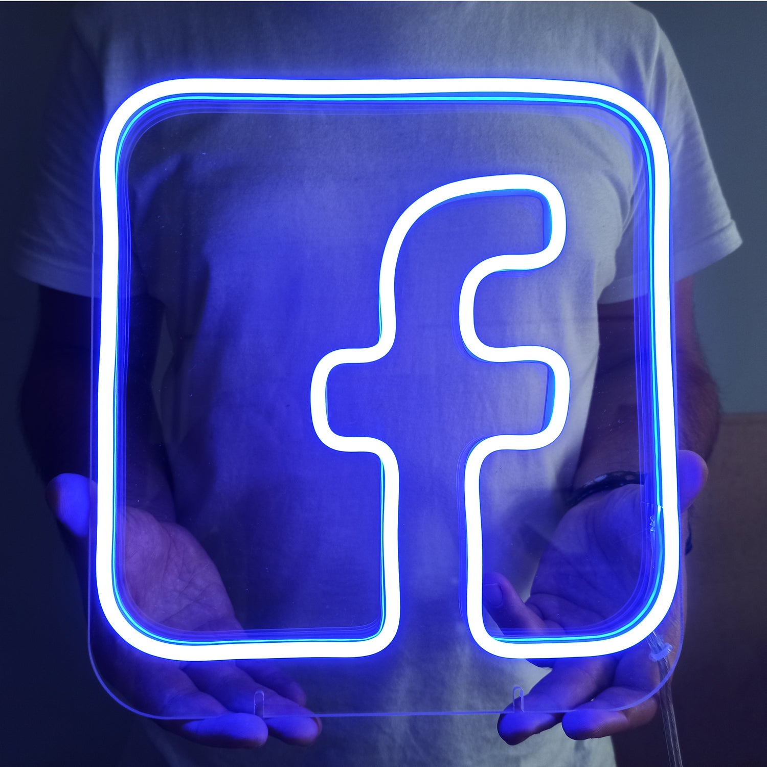 Mini neon Led sign "Facebook"