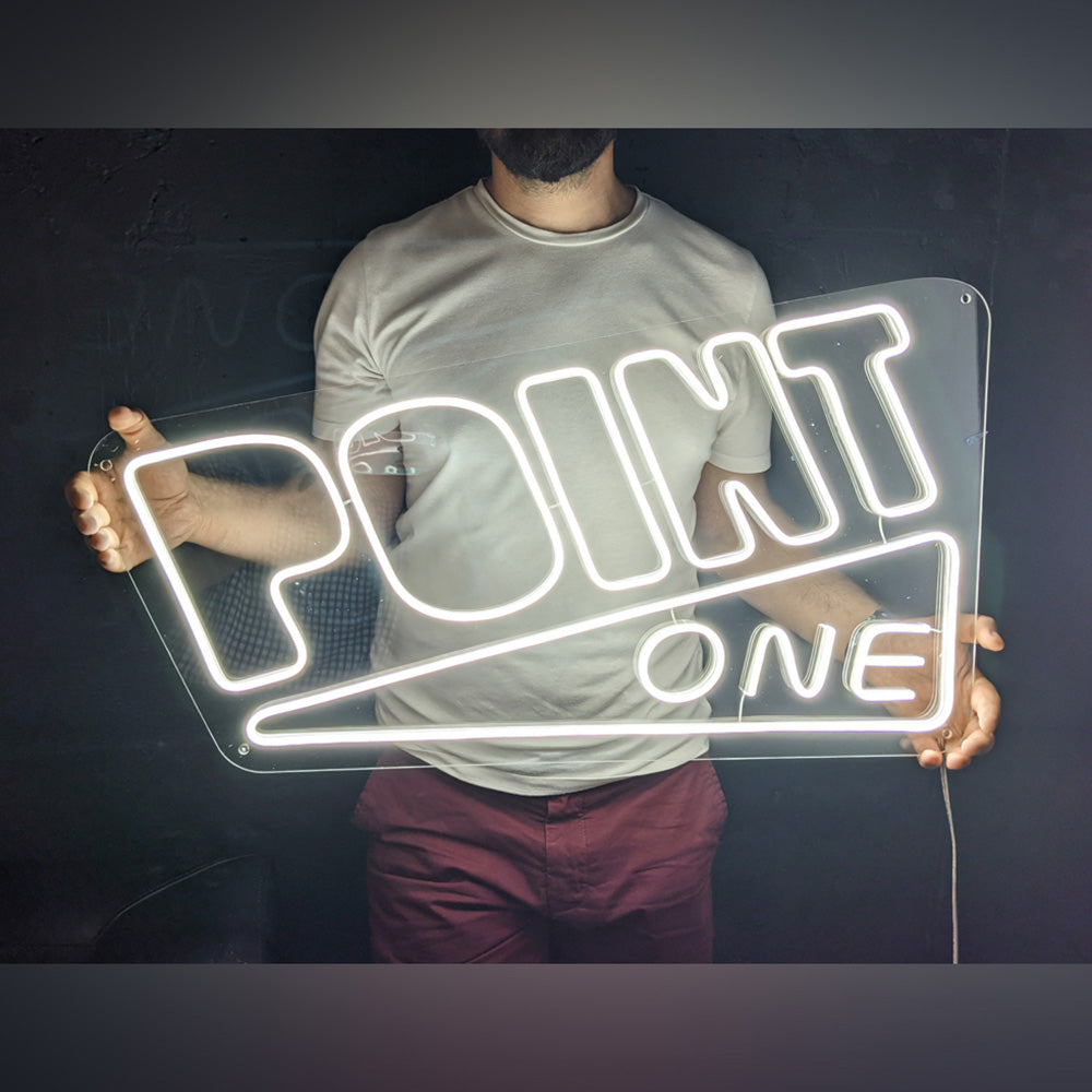 Neon sign "Point"