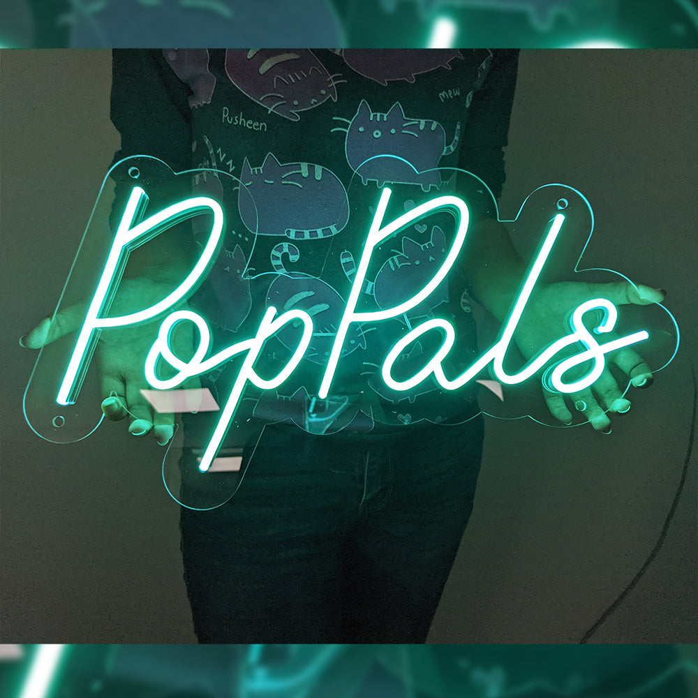 Neon sign "PoP Pals"