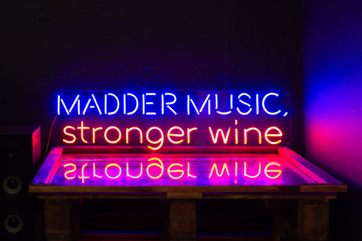 Neon Signs for Hallway Tagged "Living Room" ⚡ Neon Signature™