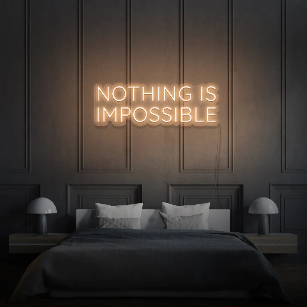 Led Signs Inspiration Motivational Neon Signs | LED Inspirational Lights