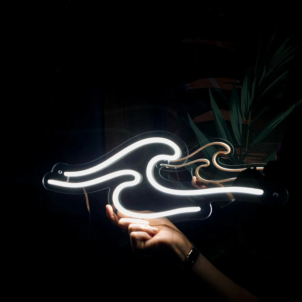 Wave LED Neon Sign
