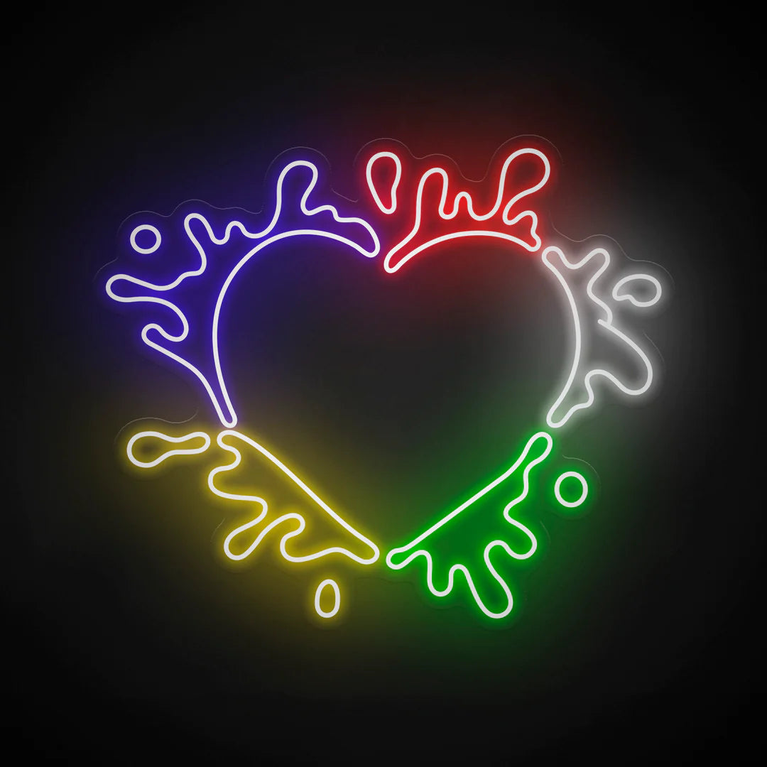 Heart LED Neon Sign