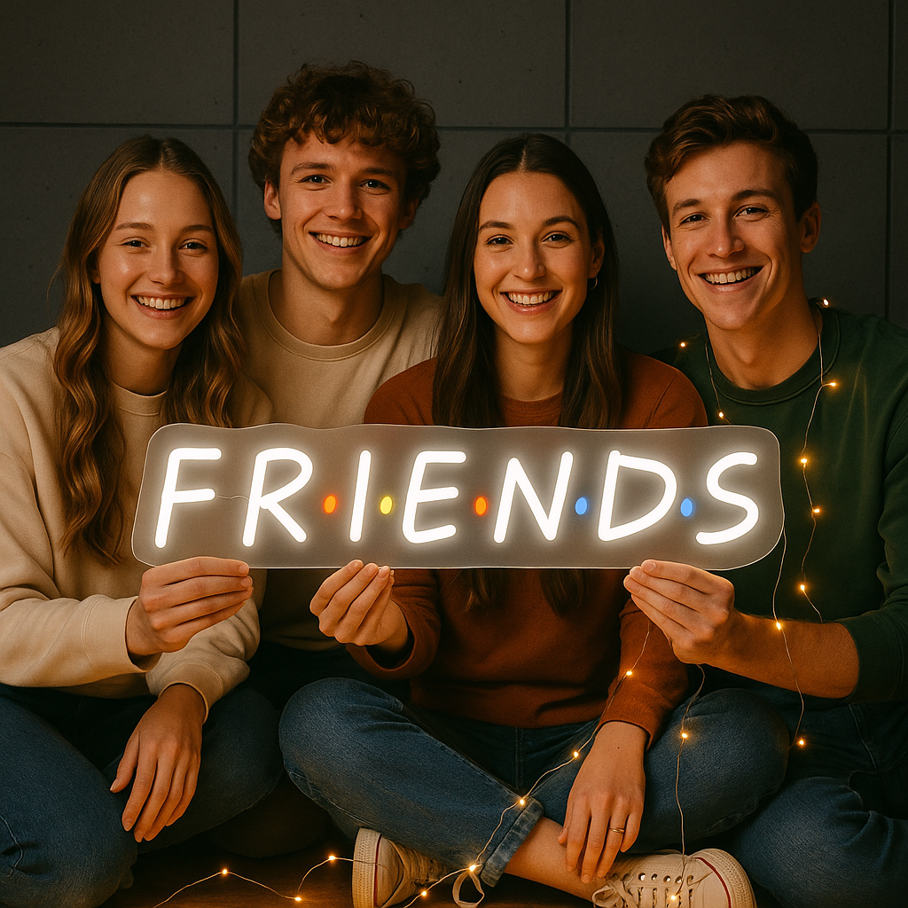 Friends Logo LED Neon Sign