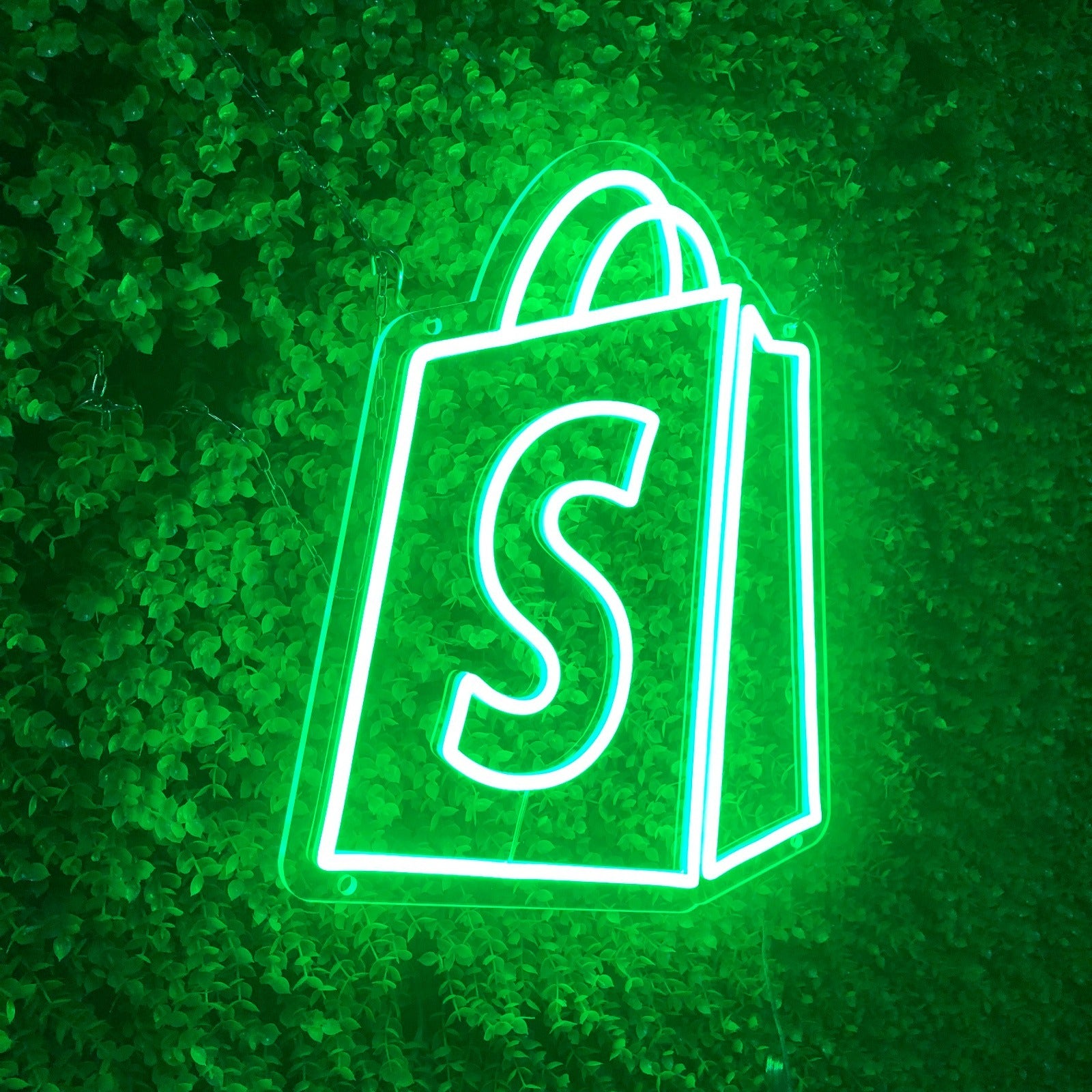 Shopify Logo LED Neon Sign