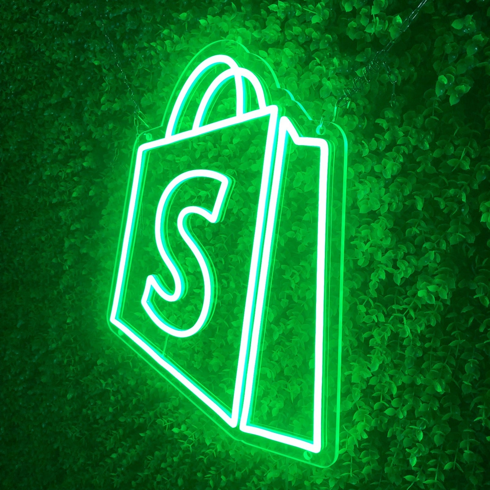 Shopify Logo LED Neon Sign