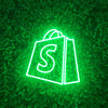 Shopify Logo LED Neon Sign