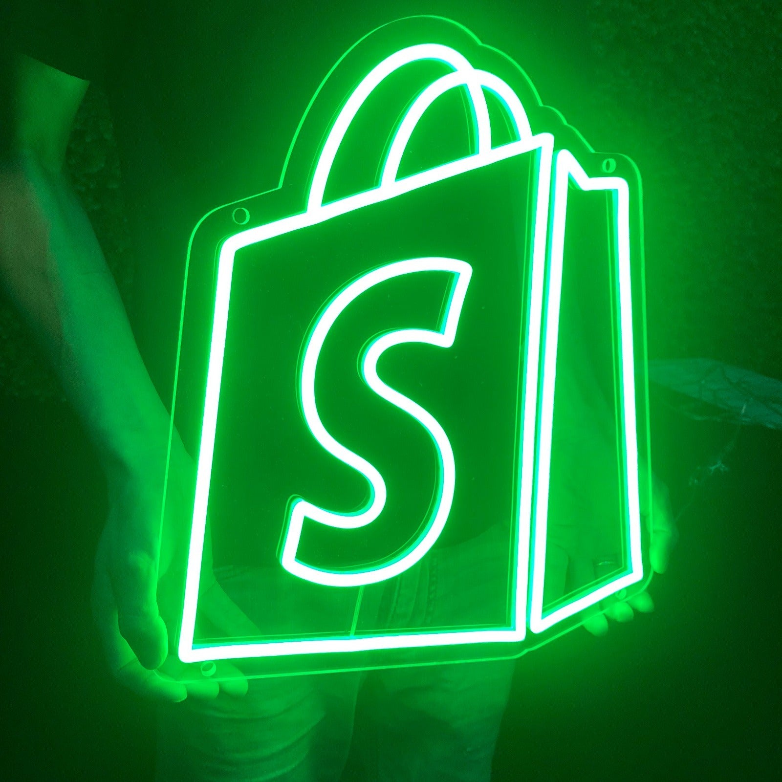 Shopify Logo LED Neon Sign