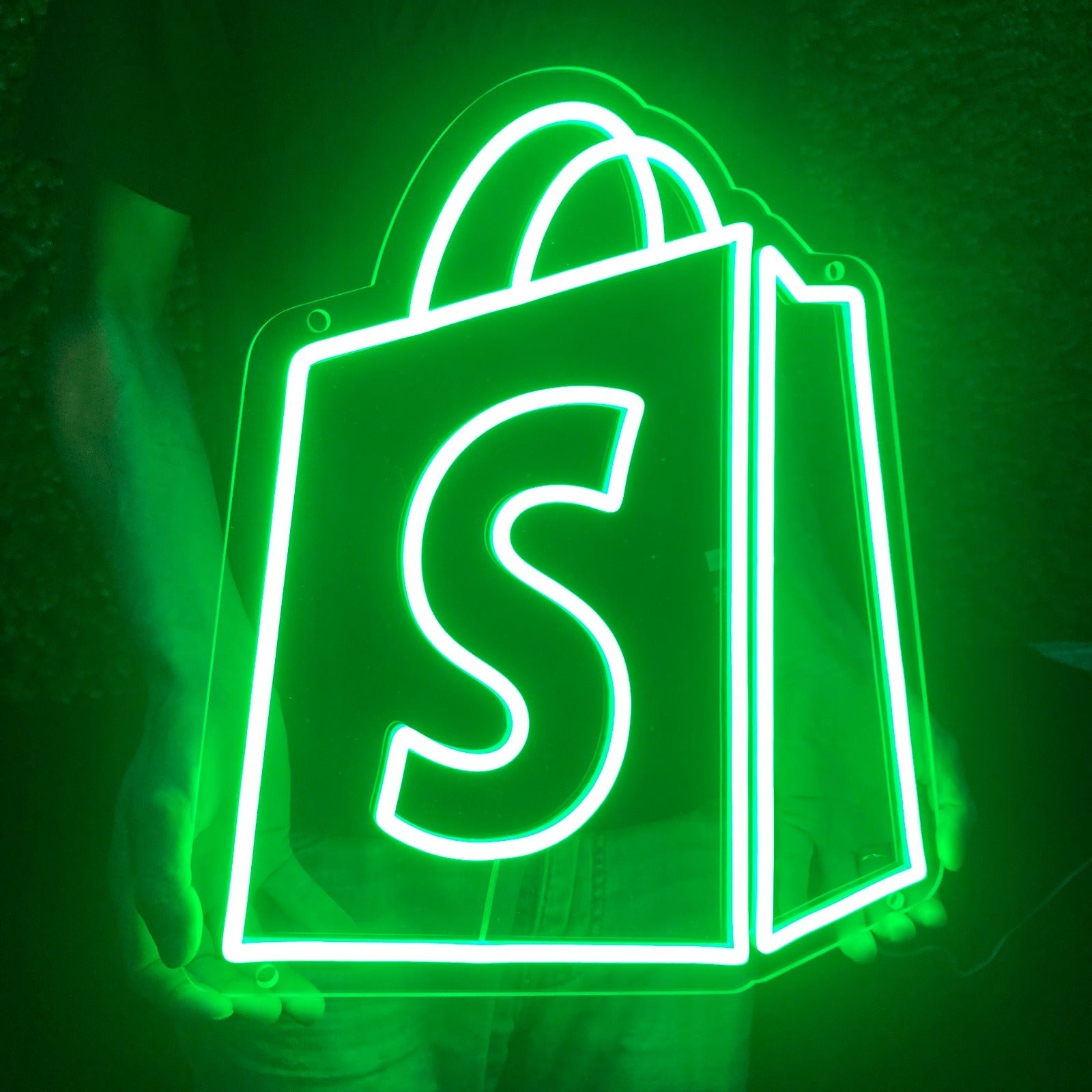 Shopify Logo LED Neon Sign