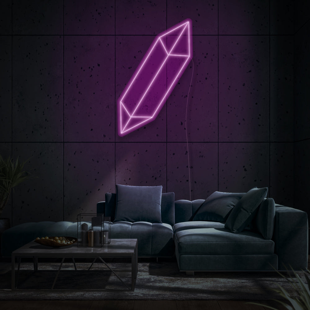 Gemstone Crystal LED Neon Sign