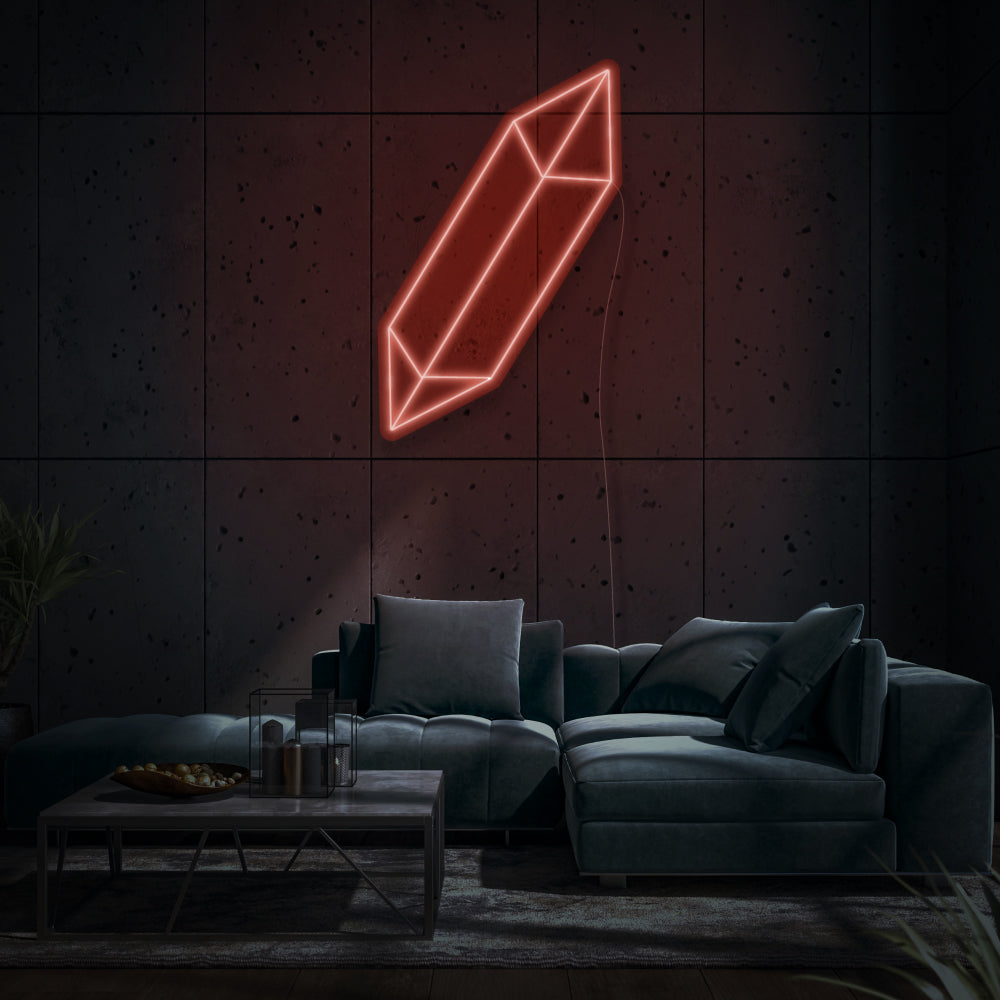 Gemstone Crystal LED Neon Sign