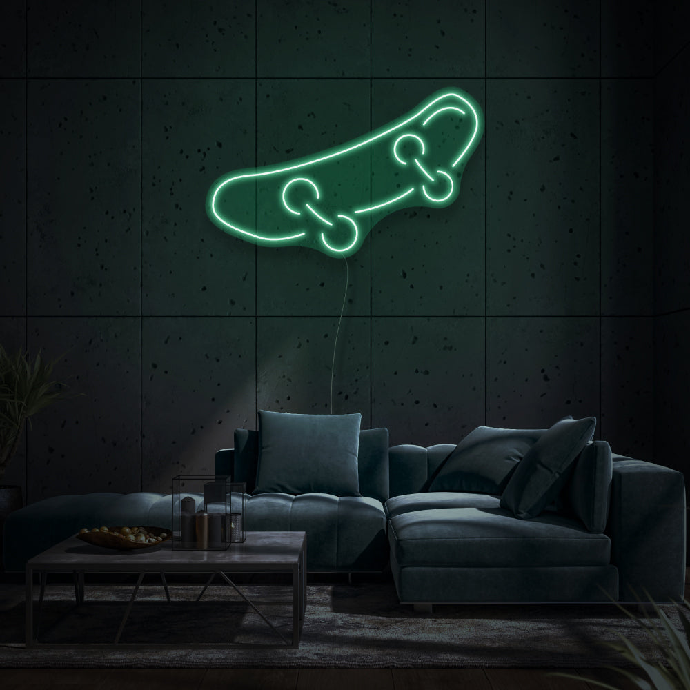 Skateboard LED Neon Sign