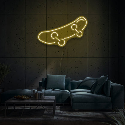 Skateboard LED Neon Sign