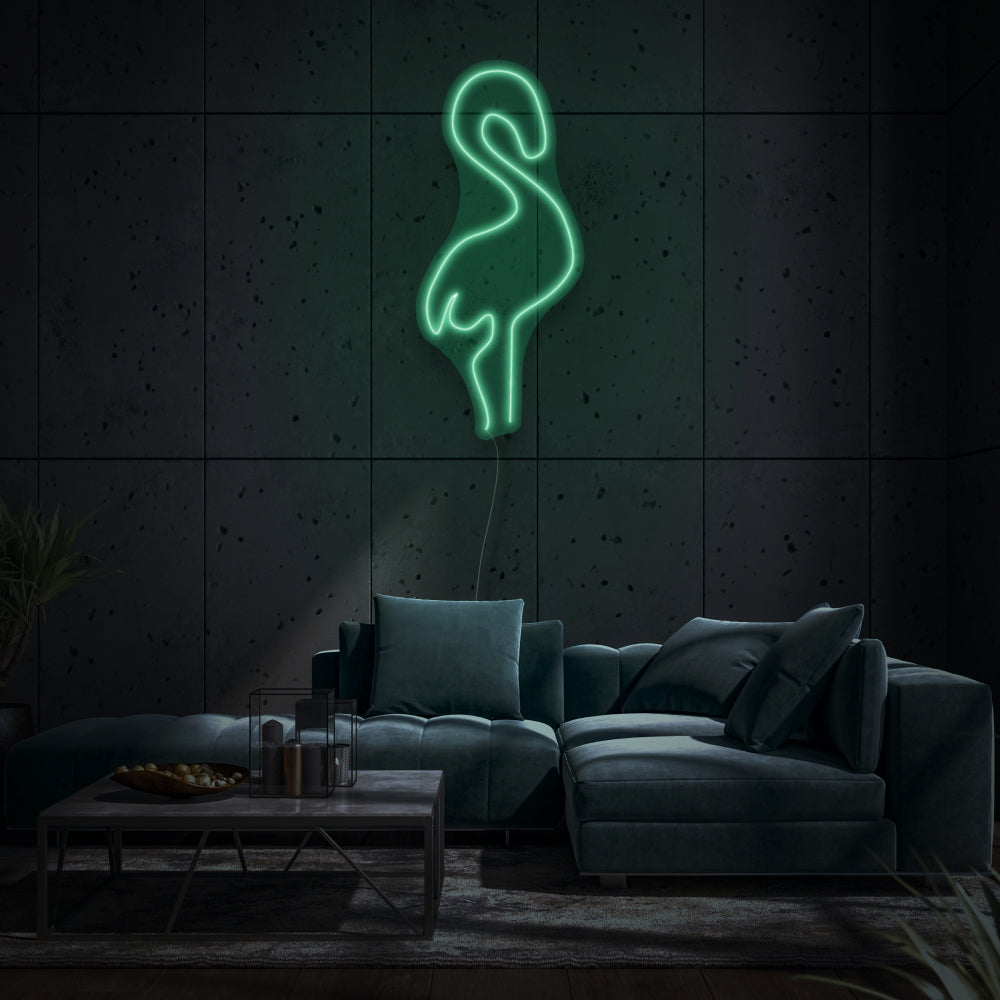 Minimalist Flamingo LED Neon Sign