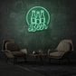 Three Beers LED Neon Sign