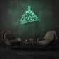 Beer With Valve Handle LED Neon Sign