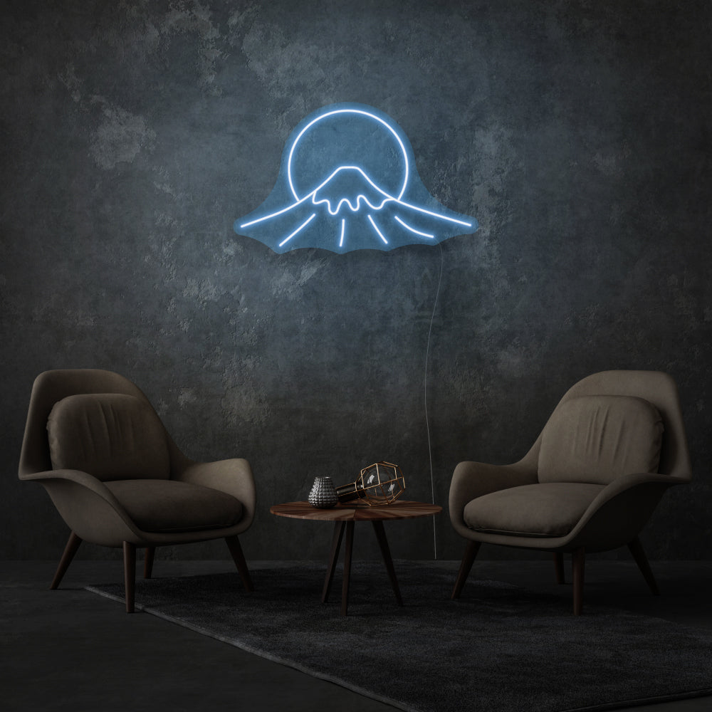 Mount Fuji LED Neon Sign