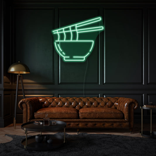 Noodles In Bowl LED Neon Light