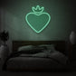 Heart With Crown LED Neon Sign